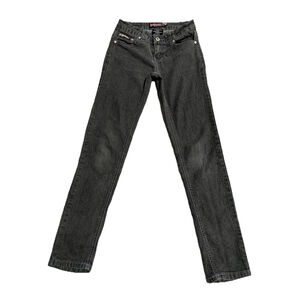Bubblegum USA Girls Jeans Size 10 Girls Jeans Dark Gray Straight leg